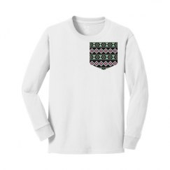 Youth Midweight Cotton Long Sleeve Tee