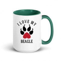 15oz Ceramic Mug with Color Inside