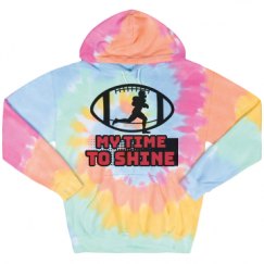 Unisex Tie-Dye Fleece Hoodie