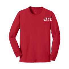 Youth Midweight Cotton Long Sleeve Tee