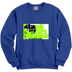 Unisex Film and Foil Crewneck Sweatshirt