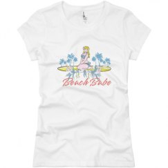 Ladies Slim Fit Basic Promo Jersey Tee