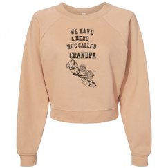 Women's Raglan Pullover Fleece