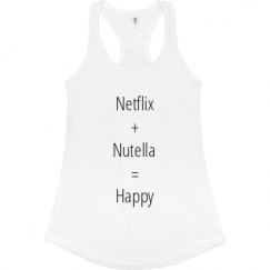 Ladies Slim Fit Racerback Tank Top