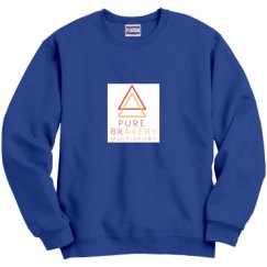 Unisex Film and Foil Crewneck Sweatshirt