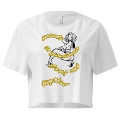 Ladies Festival Cali Crop Top Tee