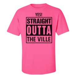 Unisex Ultra Cotton Safety Neon Crewneck Tee