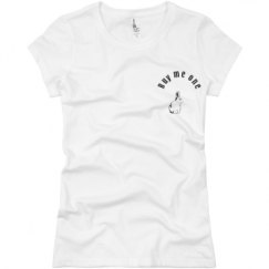 Ladies Slim Fit Basic Promo Jersey Tee