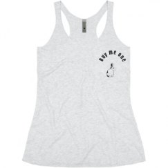 Ladies Slim Fit Super Soft Racerback Triblend Tank