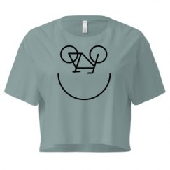 Ladies Festival Cali Crop Top Tee