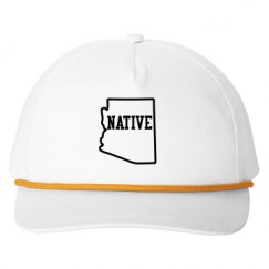 Snapback Five-Panel Rope Hat