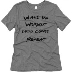 Ladies Relaxed Fit Super Soft Triblend Tee