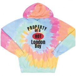 Unisex Tie-Dye Fleece Hoodie