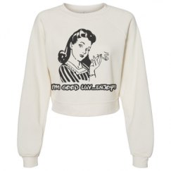 Women's Raglan Pullover Fleece