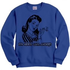 Unisex Film and Foil Crewneck Sweatshirt