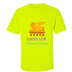 Unisex Ultra Cotton Safety Neon Crewneck Tee