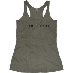 Ladies Slim Fit Super Soft Racerback Triblend Tank