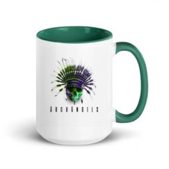 15oz Ceramic Mug with Color Inside