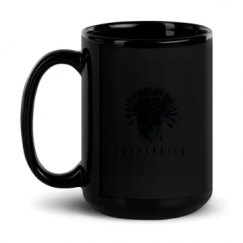 15oz Black Glossy Mug