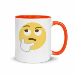 11oz Ceramic Mug with Color Inside