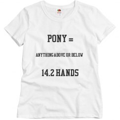 Pony teeshirt