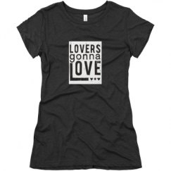 Ladies Slim Fit Super Soft Triblend Tee