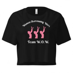 Ladies Festival Cali Crop Top Tee