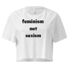 Ladies Festival Cali Crop Top Tee