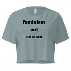 Ladies Festival Cali Crop Top Tee