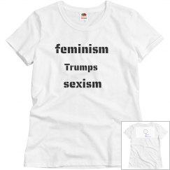 Feminism Trumps Sexism Basic T-shirt