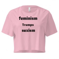 Ladies Festival Cali Crop Top Tee