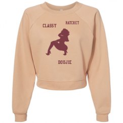 Women's Raglan Pullover Fleece