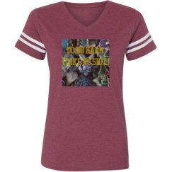 Ladies Relaxed Fit Vintage Sports Tee