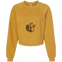 Women's Raglan Pullover Fleece