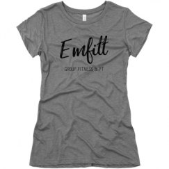 Ladies Slim Fit Super Soft Triblend Tee