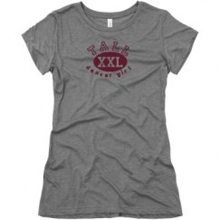 Ladies Slim Fit Super Soft Triblend Tee