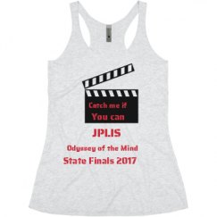 Ladies Slim Fit Super Soft Racerback Triblend Tank