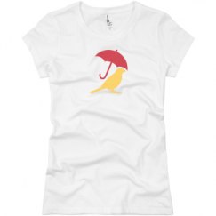 Ladies Slim Fit Basic Promo Jersey Tee