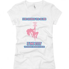 Ladies Slim Fit Basic Promo Jersey Tee