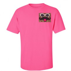 Unisex Ultra Cotton Safety Neon Crewneck Tee