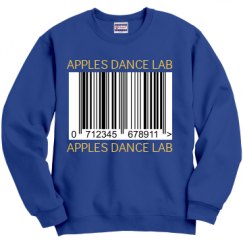 Unisex Film and Foil Crewneck Sweatshirt