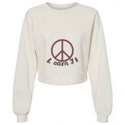 Women's Raglan Pullover Fleece