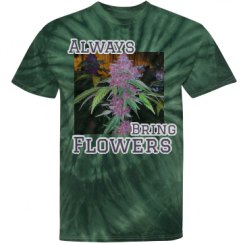 Unisex Tie-Dye Cyclone Pinwheel Tee