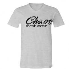 Unisex V-Neck Jersey Tee