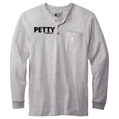 Unisex Carhartt Long Sleeve Henley Tee 