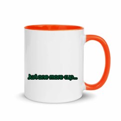 11oz Ceramic Mug with Color Inside
