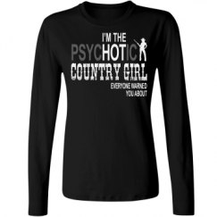 Ladies Relaxed Fit Basic Long Sleeve Tee