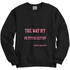 Unisex Film and Foil Crewneck Sweatshirt