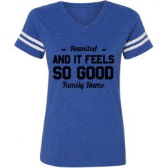 Ladies Relaxed Fit Vintage Sports Tee