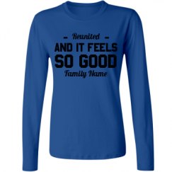 Ladies Relaxed Fit Basic Long Sleeve Tee